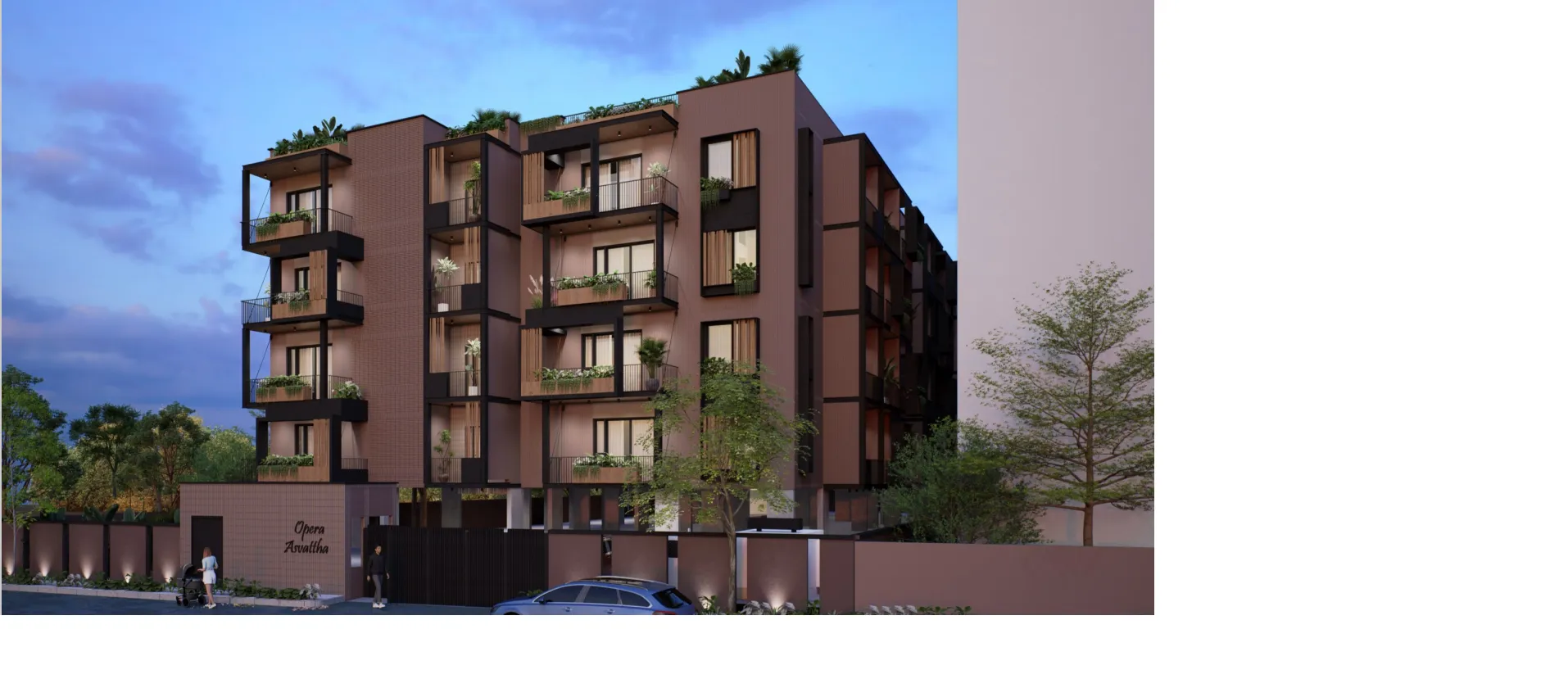 Opera Asvattha Community Living and Landscaped Spaces
